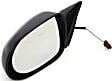 Driver Side Mirror, Power Adjust, Non-Folding, Non-Heated, Paintable, No Signal Light, No Memory, No Puddle Light, No Auto-Dimming, No Blind Spot Feature
