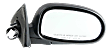 Passenger Side Mirror, Power Adjust, Manual Folding, Non-Heated, Paintable, No Signal Light, No Memory, No Puddle Light, No Auto-Dimming, No Blind Spot Feature