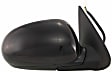 Passenger Side Mirror, Power, Manual Folding, Heated, Paintable, No Signal Light, No Memory, No Puddle Light, No Auto-Dimming, No Blind Spot Feature