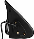 Driver Side Mirror, Power Adjust, Non-Heated, Non-Folding, Paintable, No Signal Light, No Memory, No Puddle Light, No Auto-Dim, No Blind Spot Feature