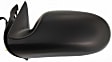 Driver Side Mirror, Power Adjust, Non-Heated, Non-Folding, Paintable, No Signal Light, No Memory, No Puddle Light, No Auto-Dim, No Blind Spot Feature
