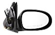 Passenger Side Mirror, Power Adjust, Non-Heated, Non-Folding, Paintable, No Signal Light, No Memory, No Puddle Light, No Auto-Dim, No Blind Spot Feature