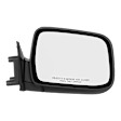 Passenger Side Mirror, Manual Adjust, Manual Folding, Non-Heated, Paintable, No Signal Light, No Memory, No Puddle Light, No Auto-Dimming, No Blind Spot Feature
