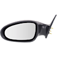 Driver Side Mirror, Manual Adjust, Non-Folding, Non-Heated, Paintable, No Signal Light, No Memory, No Puddle Light, No Auto-Dimming, No Blind Spot Feature, Base Model
