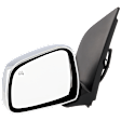 Driver Side Mirror, Power, Manual Folding, Heated, Chrome, No Signal Light, Memory, Puddle Light, Auto-Dimming, and Blind Spot Feature, SL Model, 6 Cyl., 4.0L Engine