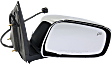 Passenger Side Mirror, Power, Manual Folding, Heated, Chrome, No Signal Light, Memory, Puddle Light, Auto-Dimming, and Blind Spot Feature, SL Model, 6 Cyl., 4.0L Engine