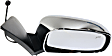 Passenger Side Mirror, Power, Manual Folding, Heated, Chrome, No Signal Light, Memory, Puddle Light, Auto-Dimming, and Blind Spot Feature, SL Model, 6 Cyl., 4.0L Engine