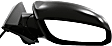 Passenger Side Mirror, Power Adjust, Manual Folding, Non-Heated, Paintable, No Signal Light, No Memory, No Puddle Light, No Auto-Dimming, No Blind Spot Feature