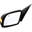 Driver Side Mirror, Power, Manual Folding, Heated, Paintable, In-housing Signal Light, No Memory, No Puddle Light, No Auto-Dimming, No Blind Spot Feature