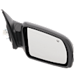 Passenger Side Mirror, Power, Manual Folding, Heated, Paintable, In-housing Signal Light, No Memory, No Puddle Light, No Auto-Dimming, No Blind Spot Feature