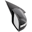 Passenger Side Mirror, Power, Manual Folding, Heated, Paintable, In-housing Signal Light, No Memory, No Puddle Light, No Auto-Dimming, No Blind Spot Feature