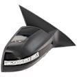 Passenger Side Mirror, Power, Manual Folding, Heated, Paintable, In-housing Signal Light, No Memory, No Puddle Light, No Auto-Dimming, No Blind Spot Feature