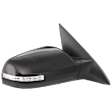 Passenger Side Mirror, Power, Manual Folding, Heated, Paintable, In-housing Signal Light, No Memory, No Puddle Light, No Auto-Dimming, No Blind Spot Feature