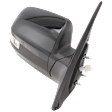 Passenger Side Mirror, Power, Manual Folding, Heated, Paintable, In-housing Signal Light, No Memory, No Puddle Light, No Auto-Dimming, No Blind Spot Feature