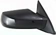 2009 Nissan Altima - Passenger Side Mirror, 4-Door For Models Without Convenience Package, Power Adjust, Non-Heated, Paintable, Non-Folding, No Signal Light, No Blind Spot Feature, No Memory, No Puddle Light, No Auto-Dimming, Sedan