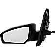 Driver Side Mirror, Non-Electric, Manual Lever Control, Base Model, Paintable