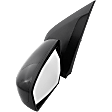 Driver Side Mirror, Non-Electric, Manual Lever Control, Base Model, Paintable