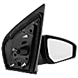 Passenger Side Mirror, Non-Electric, Manual Lever Control, Base Model, Paintable