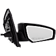 Passenger Side Mirror, Non-Electric, Manual Lever Control, Base Model, Paintable