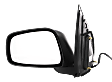 Driver Side Mirror, Power, Manual Folding, Non-Heated, Textured Black, No Signal Light, No Memory, No Puddle Light, No Auto-Dimming, No Blind Spot Feature