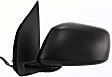 Driver Side Mirror, Power, Manual Folding, Non-Heated, Textured Black, No Signal Light, No Memory, No Puddle Light, No Auto-Dimming, No Blind Spot Feature