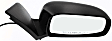 Passenger Side Mirror, Power, Manual Folding, Non-Heated, Textured Black, No Signal Light, No Memory, No Puddle Light, No Auto-Dimming, No Blind Spot Feature