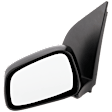 Driver Side Mirror, Manual Adjust, Manual Folding, Non-Heated, Textured Black, No Signal Light, No Memory, No Puddle Light, No Auto-Dimming, No Blind Spot Feature
