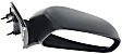 Passenger Side Mirror, Manual Adjust, Manual Folding, Non-Heated, Textured Black, No Signal Light, No Memory, No Puddle Light, No Auto-Dimming, No Blind Spot Feature