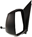 Crew Cab Pickup Driver Side Mirror, Power Adjust, Heated, Manual Folding, Paintable, No Signal Light, No Memory, No Puddle Light, No Auto-Dimming, No Blind Spot Feature