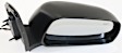 Crew Cab Pickup Passenger Side Mirror, Power Adjust, Heated, Manual Folding, Paintable, No Signal Light, No Memory, No Puddle Light, No Auto-Dimming
