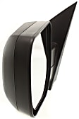 Driver Side Mirror, Manual Adjust, Non-Heated, Manual Folding, Textured Black, No Signal Light, No Memory, No Puddle Light, No Auto-Dim, No Blind Spot Feature