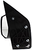 Driver Side Mirror, Manual Adjust, Non-Heated, Manual Folding, Textured Black, No Signal Light, No Memory, No Puddle Light, No Auto-Dim, No Blind Spot Feature