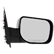 Passenger Side Mirror, Manual Adjust, Non-Heated, Manual Folding, Textured Black, No Signal Light, Without Memory Recall, No Puddle Light, No Auto-Dimming, No Blind Spot Feature