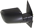 Passenger Side Mirror, Manual Adjust, Non-Heated, Manual Folding, Textured Black, No Signal Light, Without Memory Recall, No Puddle Light, No Auto-Dimming, No Blind Spot Feature
