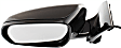 Driver Side Mirror, Power Adjust, Manual Folding, Non-Heated, Paintable, No Signal Light, Memory, Puddle Light, Auto-Dimming, and Blind Spot Feature, For Models Without Smart Entry System