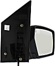 Passenger Side Mirror, Power Adjust, Heated, Manual Folding, Paintable, No Signal Light, No Memory, No Puddle Light, No Auto-Dim, No Blind Spot Feature