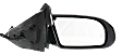 Passenger Side Mirror, Power, Non-Folding, Heated, Paintable, With Signal Light, No Memory, Puddle Light, Auto-Dim, and Blind Spot, For Models With Premium Package, Without Sport Package