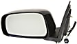2013 Nissan Xterra - Driver Side Mirror, Power Adjust, Non-Heated, Paintable, Manual Folding, No Signal Light, No Blind Spot Feature, No Memory, No Puddle Light, No Auto-Dimming