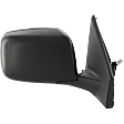 Passenger Side Mirror, Power Adjust, Heated, Manual Folding, Textured Black, No Signal Light, No Memory, No Puddle Light, No Auto-Dimming, No Blind Spot Feature