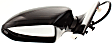 Driver Side Mirror, Power, Manual Folding, Heated, Paintable, No Signal Light, With memory, No Puddle Light, No Auto-Dimming, No Blind Spot Feature