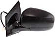 Driver Side Mirror, Power, Manual Folding, Heated, Paintable, No Signal Light, With memory, No Puddle Light, No Auto-Dimming, No Blind Spot Feature