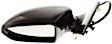 Driver Side Mirror, Power, Manual Folding, Heated, Paintable, No Signal Light, With memory, No Puddle Light, No Auto-Dimming, No Blind Spot Feature