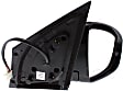 Passenger Side Mirror, Power, Manual Folding, Heated, Paintable, No Signal Light, With memory, No Puddle Light, No Auto-Dimming, No Blind Spot Feature