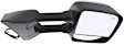 Passenger Side Towing Mirror, Power Adjust, Heated, Manual Folding, Chrome, No Signal Light, Without Memory Recall, No Puddle Light, No Auto-Dimming, With Blind Spot Glass