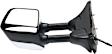 Driver Side Towing Mirror, For Models With Towing Package, Power, Heated, Chrome, Manual Folding, No Signal Light, With Blind Spot Glass, With Memory, No Puddle Light, No Auto-Dimming