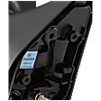 Passenger Side Towing Mirror, For Models With Towing Package, Power, Heated, Chrome, Manual Folding, No Signal Light, With Blind Spot Glass, With Memory, No Puddle Light, No Auto-Dimming