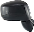 2007-2012 Nissan Versa - Passenger Side Mirror, Power Adjust, Non-Heated, Manual Folding, Paintable, No Signal Light, Without Memory Recall, No Puddle Light, No Auto-Dimming, No Blind Spot Feature