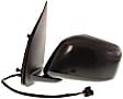 Driver Side Mirror, Power, Manual Folding, Heated, Paintable, No Signal Light, With memory, No Puddle Light, No Auto-Dimming, No Blind Spot Feature