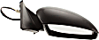 Passenger Side Mirror, Power Adjust, Manual Folding, Heated, Paintable, No Signal Light, No Memory, No Puddle Light, No Auto-Dimming, No Blind Spot Feature