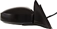 Passenger Side Mirror, Power Adjust, Manual Folding, Heated, Paintable, No Signal Light, No Memory, No Puddle Light, No Auto-Dimming, No Blind Spot Feature